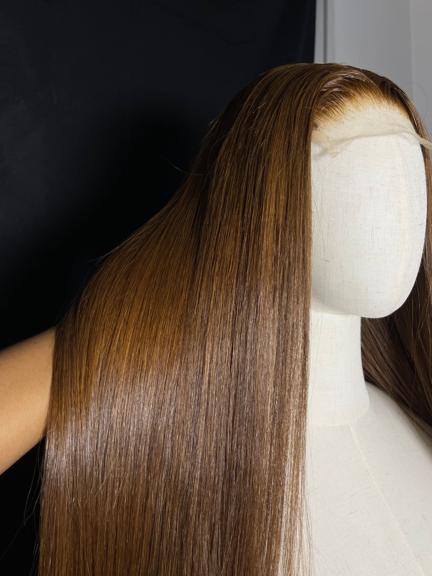 Honey brown virgin unit