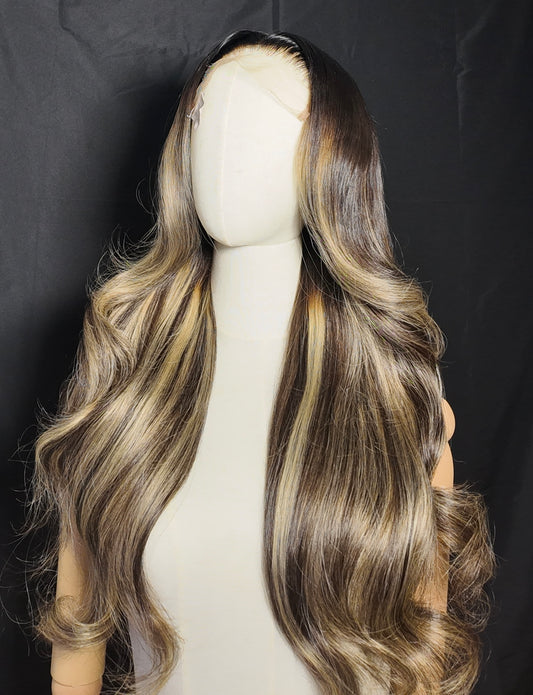 Ombré blonde wig